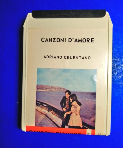Cassetta stereo 8 adriano - cassetta,