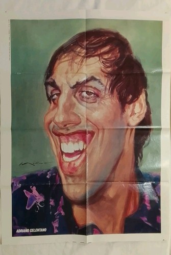 Poster adriano celentano - adriano,